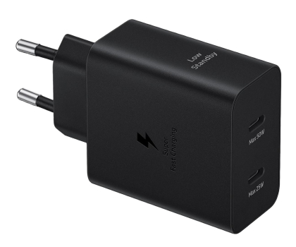 Ładowarka i akumulator SAMSUNG Ładowarka Sieciowa 50W EP-T5020XBEGEU